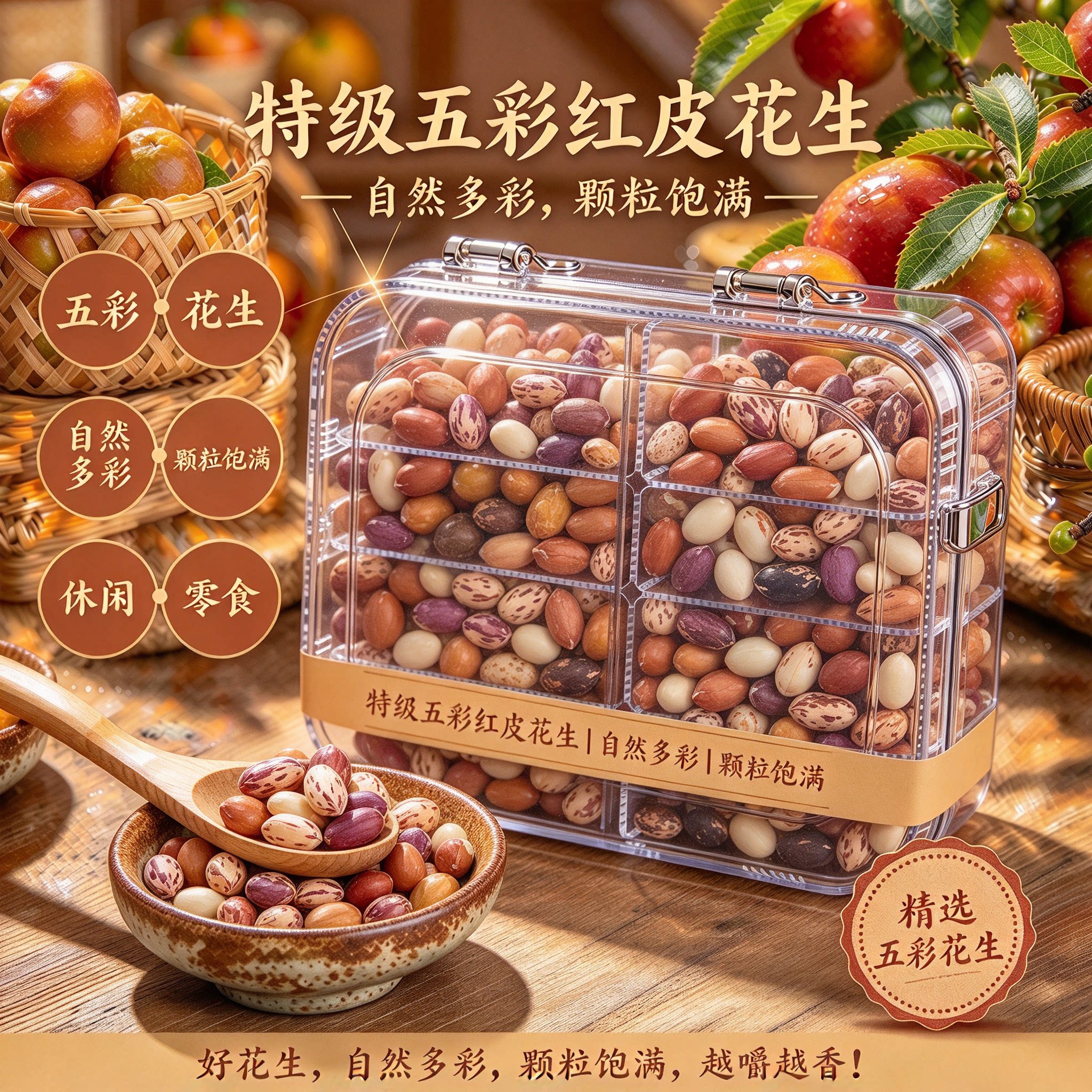 香酥脆皮日本豆500g罐装怀旧