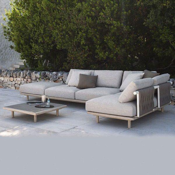 庭院露台休闲藤编户外沙发组合阳光房室外花园铝合金实木防水家具,住宅家具,户外沙发,淘宝优惠券,粉丝福利购,淘宝优惠卷