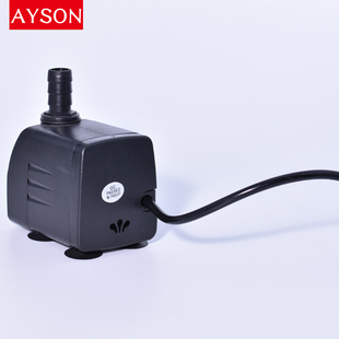 8W微型潜水泵AYS 水泵扬程1.2m 338微小潜水泵迷你鱼缸抽水过滤泵