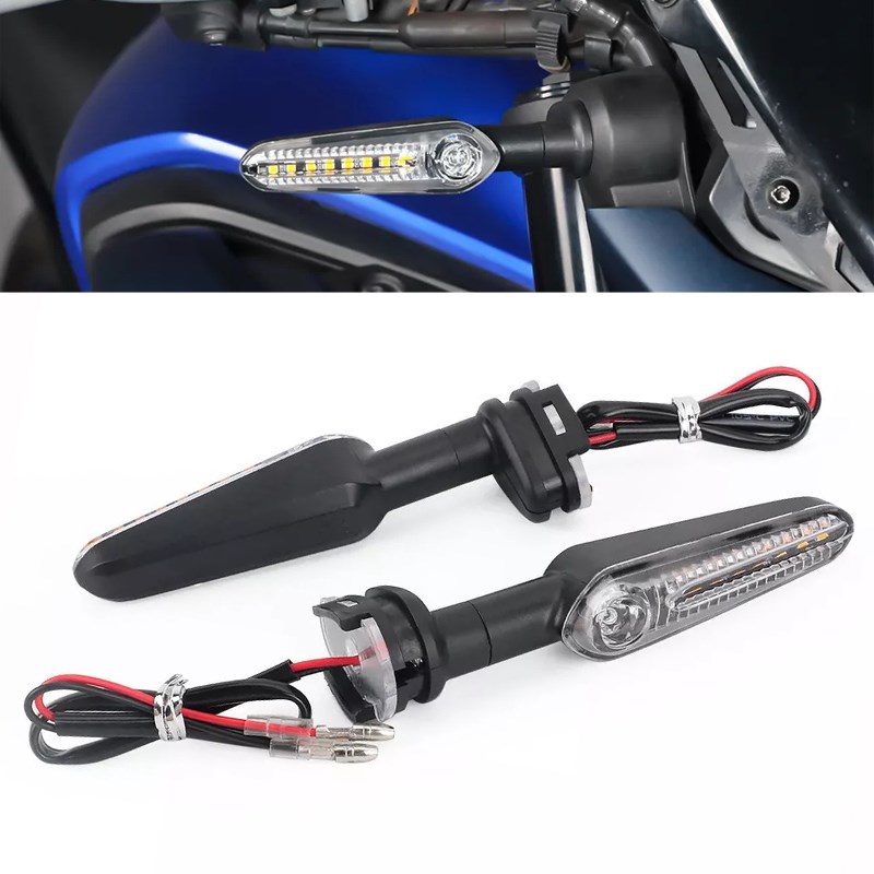 适用雅马哈 YZF R3 R25 R15 V2 V3 V4 前后转向灯摩托车LED转弯灯