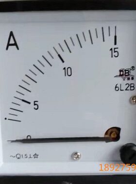 广东德庆DB 德表 交流电流表6L2B-1A 3A 5A 10A 15A 20A 30A 50/5