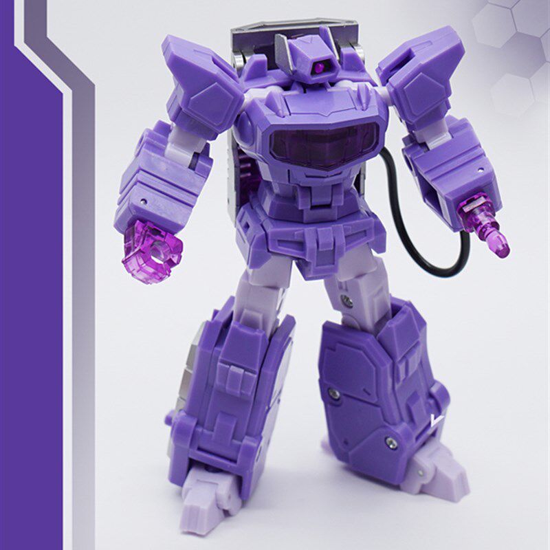 MFT震荡波变形玩具小比例MF35C守望者铁工厂口袋战争机器人现货