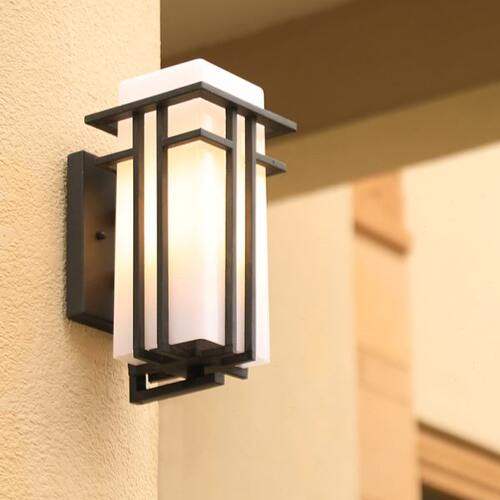 现代户外壁灯防水室外工业风走廊过道花园灯复古庭院别墅大门墙灯