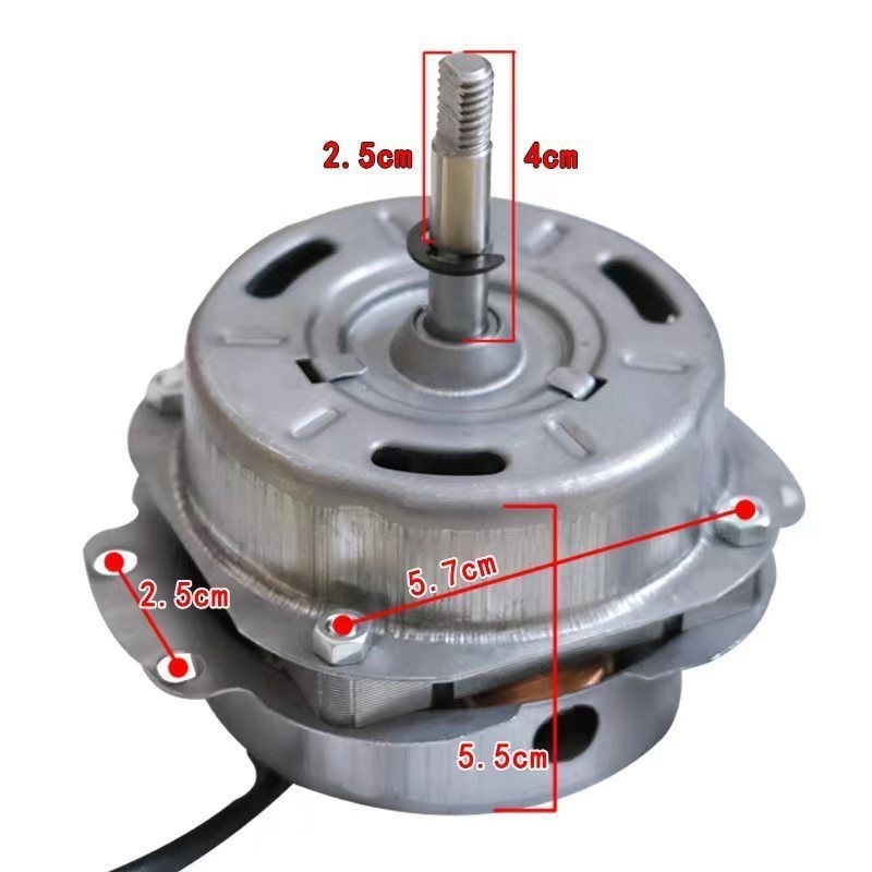 家用换气扇10寸排气扇电机厨房排风扇马达电动机送电容配件纯铜