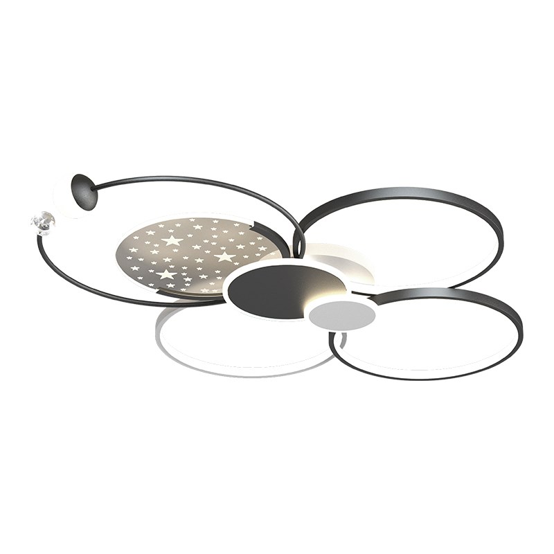 客厅灯2b023新款简约现代大气创意家用中山吸顶主灯具全屋套餐组