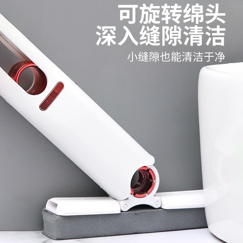迷你小拖把海绵吸水家用桌面手手洗持F免卫生间懒人擦桌神器多功