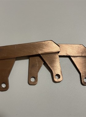 单级滑触线红色武汉式n集电器碳刷刀片铜滑电刷摩擦片轻型100A加