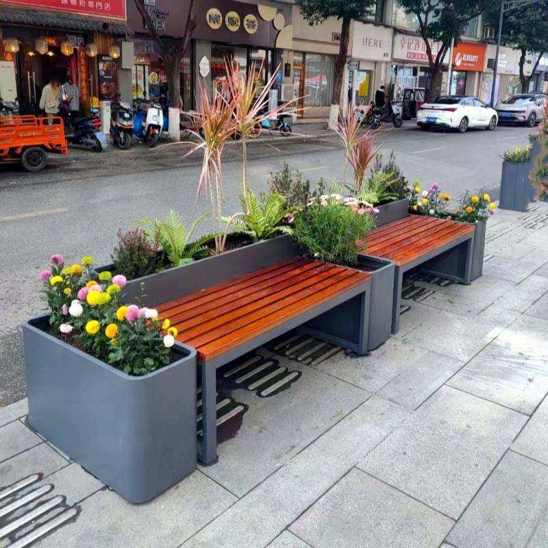 厂家来图零售镀锌板花箱不锈钢花箱多种材质花盆尺寸可选,家居饰品,花盆,淘宝优惠券,粉丝福利购,淘宝优惠卷