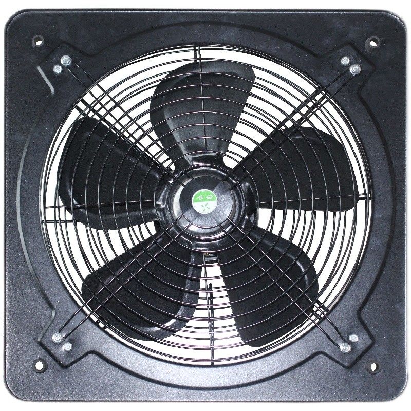 静音家用14寸16寸400窗式厨房排油浴室换气扇双网罩排风扇抽风机