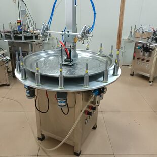 转点胶机打标机台8圆盘自动滴胶机旋转式全自动两用4转气动喷码机