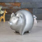 金属热金属钱存钱罐工艺品胖儿童礼品零猪销可爱动物创意罐储钱罐