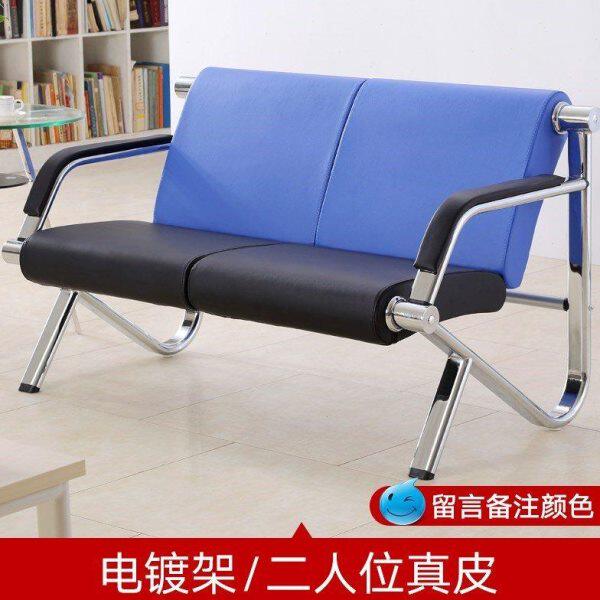 不锈钢休息会客排椅候诊三人位办公沙发简约等候椅机场椅椅椅现货