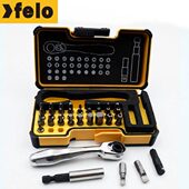 f头lo磁性双头内六角e套装 进口德国飞龙组合 十字棘轮螺丝刀原装