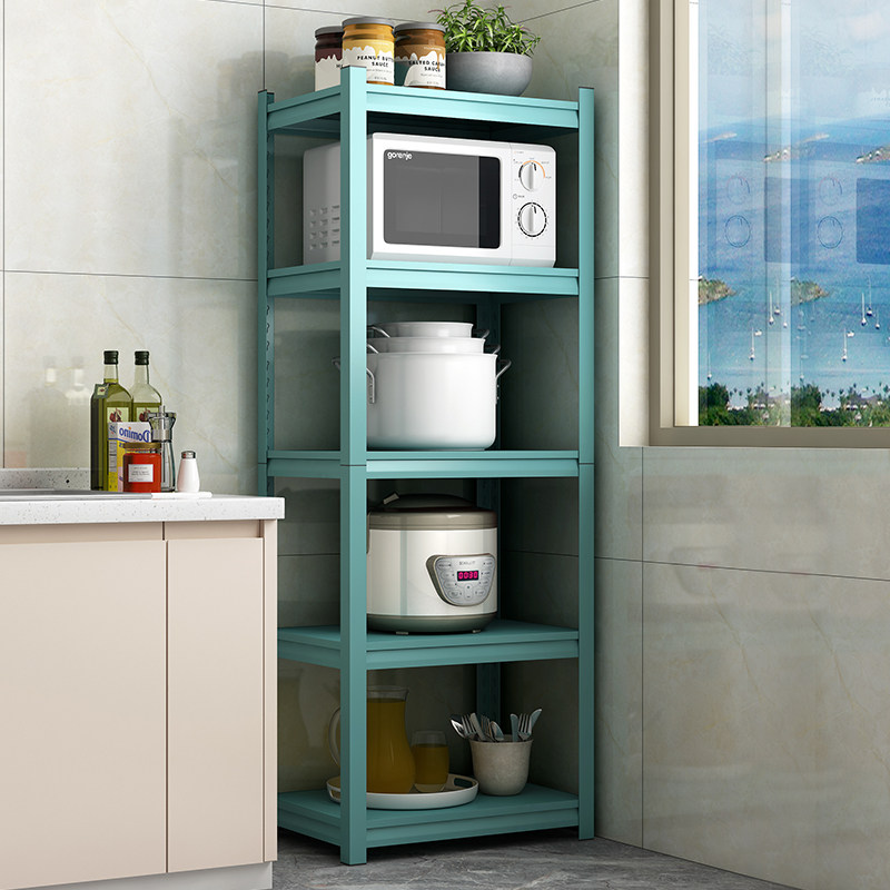 厨房置物架落地式多层微波炉烤箱家用碳钢客厅阳R台书房杂物收纳,厨房/烹饪用具,厨房置物架/置物柜/角架,淘宝优惠券,粉丝福利购,淘宝优惠卷