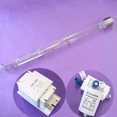 00去除长 灯管素50黄W灯管0度曲霉10