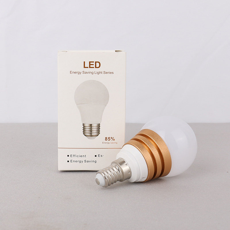 e14小螺口LED灯泡暖光三档调光节能灯吊灯台灯壁灯光源睡眠小夜灯