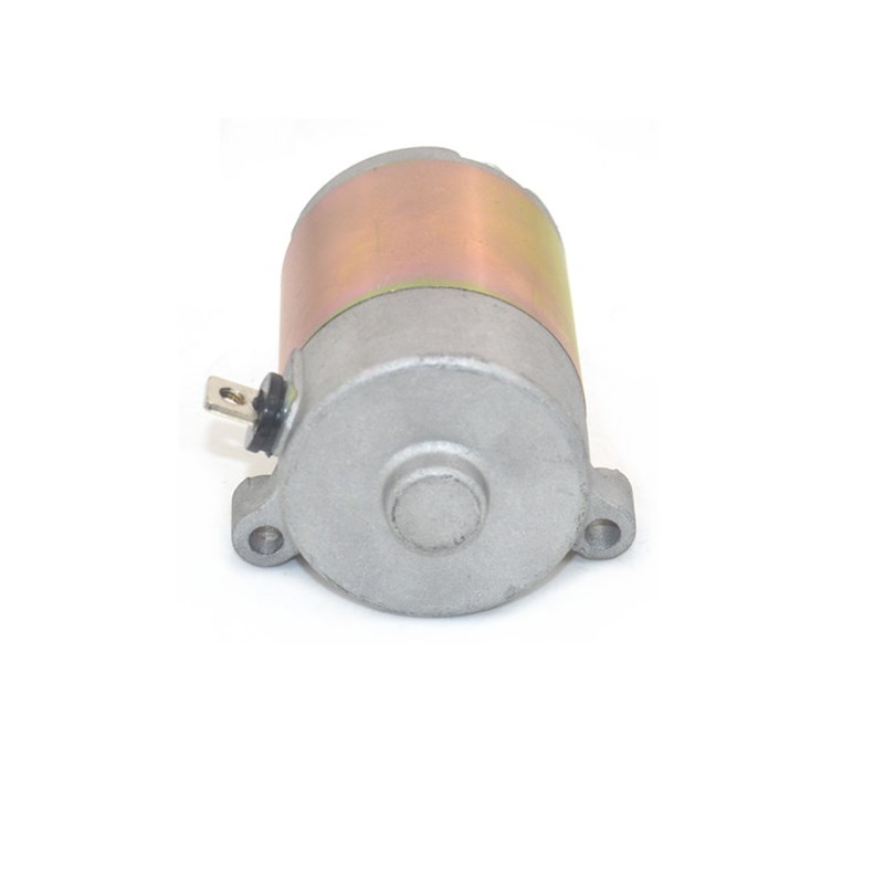 适用轻骑铃木韵彩QS100T丽彩QS125T-2踏板摩托车起动马达启动电机