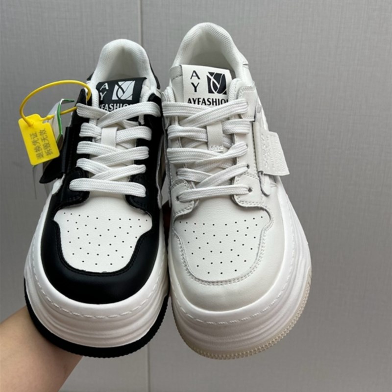 2023加工秋季破码真皮女鞋牛皮休闲工厂女鞋系带透气时尚最容易匹