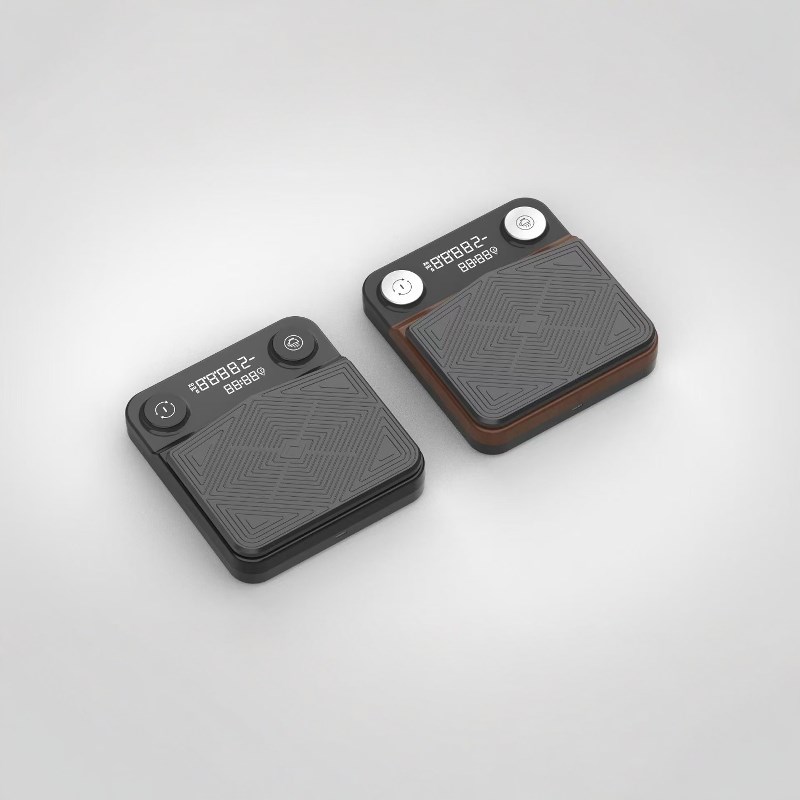 高精度电子秤可计时充电咖啡秤内置蜂鸣器0.1g精准克秤小型烘焙秤