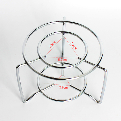 圆形咖啡壶瓦斯炉架金属摩卡壶炉架登山瓦斯炉配件酒精灯支架炉架