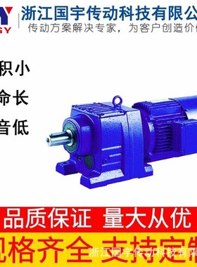 供应DSZFAS47平行轴斜齿轮减速电机卧式齿轮箱支持定制