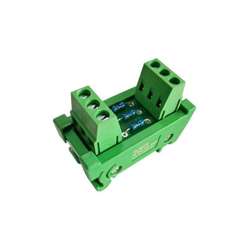 电阻端子台RTM-03-220 120欧 220 250 330 3路 1/4W电阻接线排