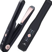 充电夹板直发器快速升温卷直发梳发便携USB美发梳无线迷你款