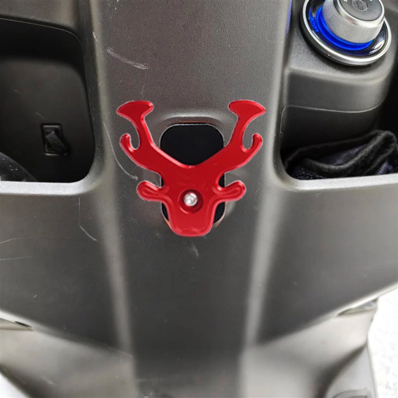 适用于极核电动车AE4 AE4i改装铝合金前置挂钩 AE4i头盔挂钩配件