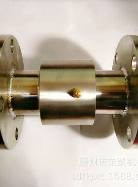 不锈钢DN50法兰回转接头管道360度旋转接头压万向摆动旋转接头