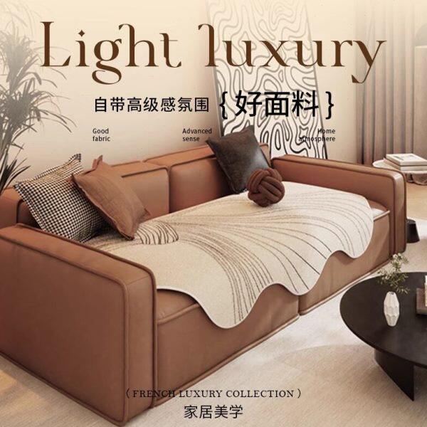 法式异形沙发垫新款四季通用沙发坐垫子加厚防滑北欧简约沙发盖布