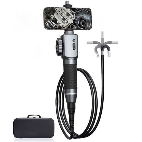 TD300S双向210度转向内窥镜 高清摄像头工业探头发动机维修防水