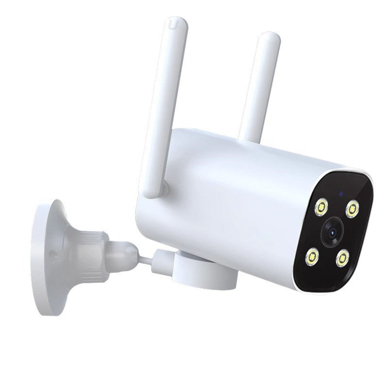 乔安摄像影头360度无死角夜视带全景家用室外防水4G监控器摄影