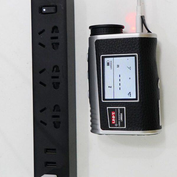 优利德高精度远距离6倍光学变焦彩屏测距望远镜LM600A/LM1000A