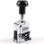 6位7位8位自动打码 B3907 机数字打号机 机b3906 齐心精钢自动号码