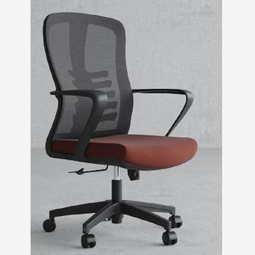 降电脑椅网布黑家用椅升色会议椅待012人体工学椅书椅接椅子办公