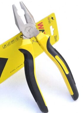 正宗威特力 6寸 8寸镍合金欧式钢丝钳150mm/200mm电工钳 老虎钳