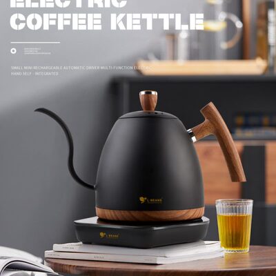 L-BENAS不锈钢细口长嘴壶智能温控手冲壶煮咖啡壶电热烧水泡茶壶
