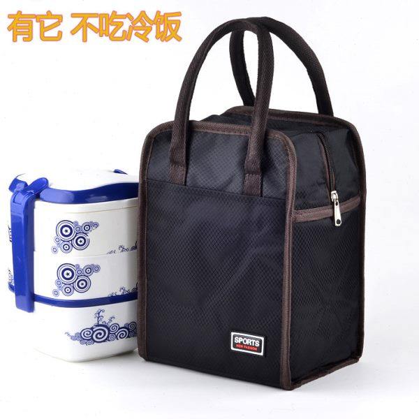 上班带饭包铝箔保温鲜袋手提便当包简约饭袋时尚外出饭盒收纳袋子,收纳整理,便当包,淘宝优惠券,粉丝福利购,淘宝优惠卷