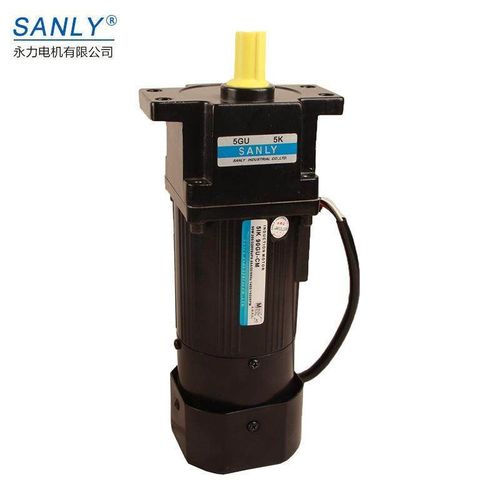 5IK60RGN-CM电磁刹车减速马达60W交流微型调速减速电机