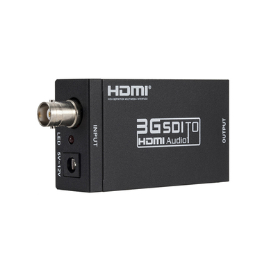 HDMI转SDI转换器线摄像机监控器接显示器电视3G/SD/HD-SDI转高清
