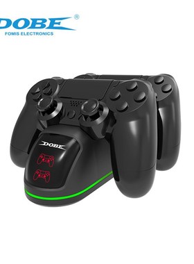 升级版PS4游戏手柄双充底座PS4 slim pro手柄充电器 TP4-1781