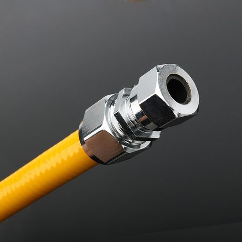 304不锈钢燃气管套餐天然气软管4分6分1寸波纹管道煤气热水器连接