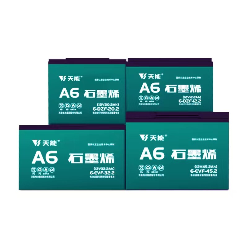 天能12V电池20A32A45A抽水照明轮椅音响喇叭备用电源电动车三轮车