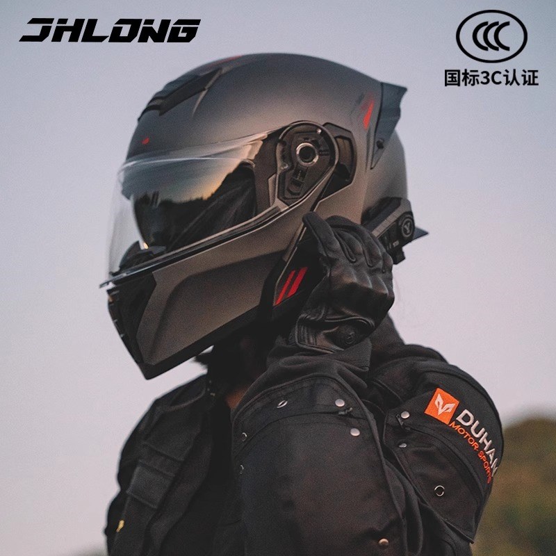 A类3C大码4XL揭面盔男摩托车头盔大头围冬季保暖特大号全盔XXXXL