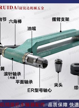 多轴器配件摆臂摇臂手臂精密多头轴配件ERCT型攻牙机攻丝机配件