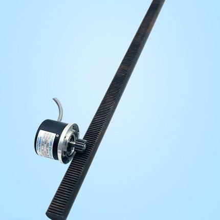 震雄震德注塑机解码器齿轮条25X570 592开模射胶行程杆编码器齿条