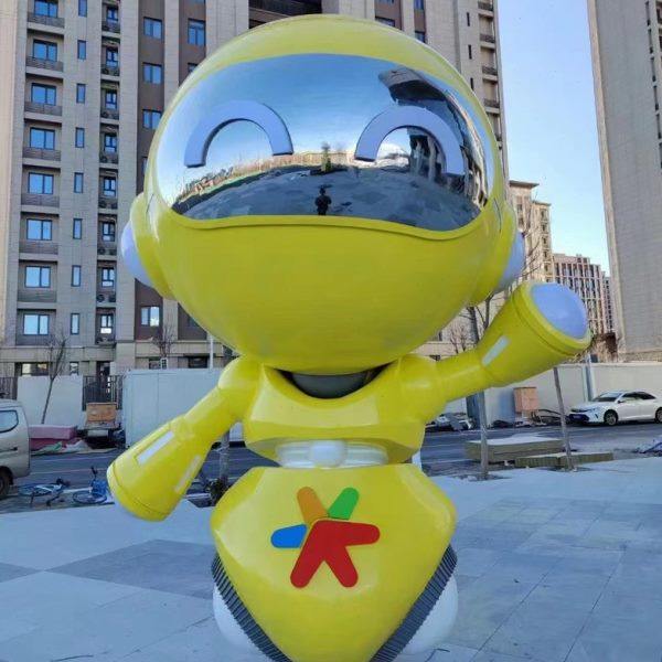 不锈钢卡通景观雕塑户外大型城市地标建筑雕像金属艺术落地摆件,家居饰品,落地摆件,淘宝优惠券,粉丝福利购,淘宝优惠卷