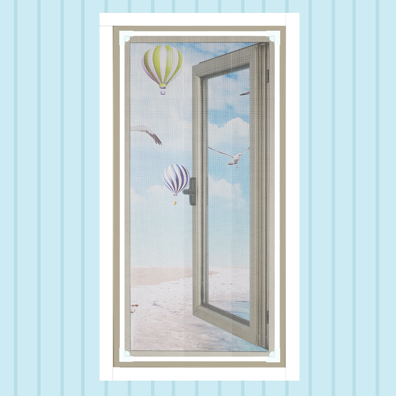 自粘磁铁磁性纱窗防蚊纱网沙窗y隐形纱窗网门帘家用自装蚊网窗纱