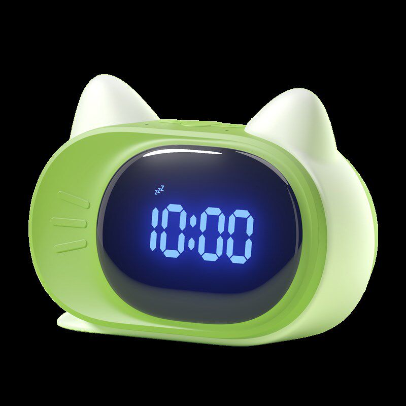 波比熊2025新款ai智能语音闹钟可爱闹铃多功能学生专用儿童计时器