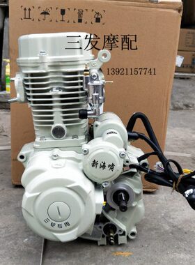 江苏宗申三轮车专用动力ZS200ZH250水冷海啸机头乳白色发动机总成